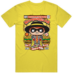 Trendy Hamburglar Inspired Comic Book  Collectible Pop Culture T Shirt