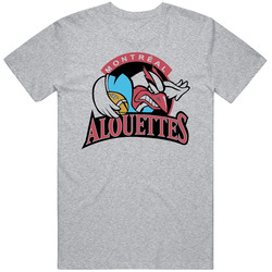 C F L Montreal Alouettes Art Design T Shirt