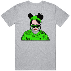Billie Eilish Women Summer Fashion T Shirt Billie Eilish Women Summer Fashion T Shirt