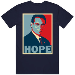 Matt Santos Jimmy Smits Hope Poster Style The West Wing Fan Gift T Shirt