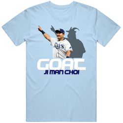 Ji-man Choi Goat Greatest Of All Time Baseball Player Fan T Shirt