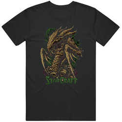 Starcraft Zerg Hydralisc Sci-fi Video Game Artwork T Shirt