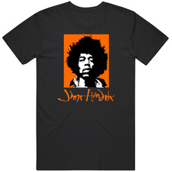 Men's Jimi Hendrix Classic Rock Memorabilia T Shirt Men's Jimi Hendrix Classic Rock Memorabilia T Shirt