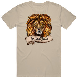 Lion Of Judah Tan T Shirt