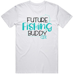 Future Fishing Buddy Bodusuit, Fishing Baby Announcement T Shirt