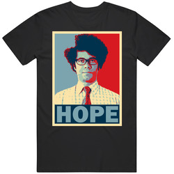 Maurice Moss The It Crowd Hope Parody T Shirt