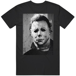 Michael Myers Halloween Mask  Crewneck Sweatshirt T Shirt
