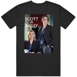 Scott And Bailey Popular Cop Show Tv Fan T Shirt Scott And Bailey Popular Cop Show Tv Fan T Shirt