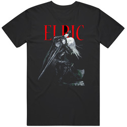 Elric Of Melnibone Fantasy Book Series Artwork T Shirt