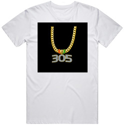 Miami Turnover Chain Holiday Ornament T Shirt