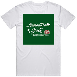 Musso And Frank Grill Restaurant Los Angeles Cool Christmas Holiday Ornament T Shirt