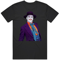 Joker Jack Nicholson Batman 1989 Funny T Shirt Joker Jack Nicholson Batman 1989 Funny T Shirt