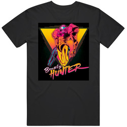 Super Metroid Samus Bounty Hunter Video Game Artwork T Shirt