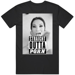 Asa Akira Straight Outta Porn Funny Movie T T Shirt Asa Akira Straight Outta Porn Funny Movie T T Shirt