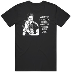 Twilight Bella And Edward What If Im The Bad Guy Movie Quotes T Shirt
