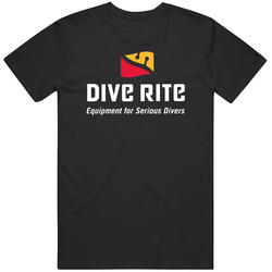 Dive Rite Diving Manufacturing White Pig In  1 T Shirt
