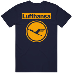 Lufthansa Airlines Logo T Shirt