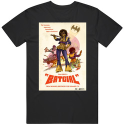 Pam Grier As Batgirl Blaxploitation Parody Brand New Classic Black T Shirt Pam Grier As Batgirl Blaxploitation Parody Brand New Classic Black T Shirt