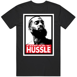 Nipsey Hussle 2 Ob Hitam T Shirt