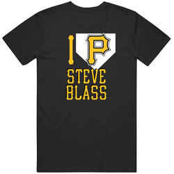 I Heart Steve Blass Pittsburgh Baseball Player Fan T Shirt
