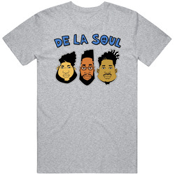 De La Soul Grey T Shirt De La Soul Grey T Shirt