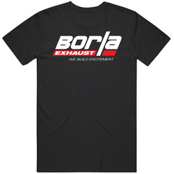 T-shirt Borla Exhaust Systems We Build Excitement Long Sleeve Black Tee S-5xl T Shirt T-shirt Borla Exhaust Systems We Build Excitement Long Sleeve Black Tee S-5xl T Shirt