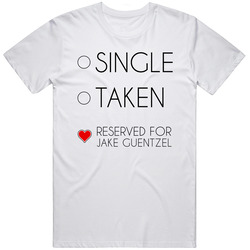 Single Taken Reserved For Jake Guentzel Pittsburgh Hockey Team Fan T Shirt
