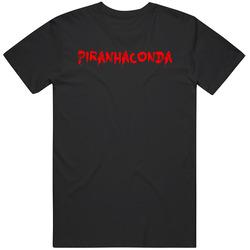 Piranhaconda Horror Film Bloody T Shirt