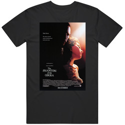 Gerald Butler Emmy Rossum 2004 Phantom Of The Opera Cool Movie Fan T Shirt Gerald Butler Emmy Rossum 2004 Phantom Of The Opera Cool Movie Fan T Shirt
