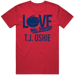 T.j. Oshie Washington Love Me Some Hockey Sports Athlete Fan T Shirt