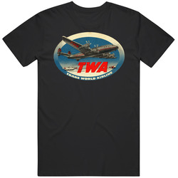 Twa Airlines Vintage  2 T Shirt