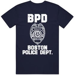 Boston Police Department Dept Bpd Officer Inspired Custom City Unisex T Shirt