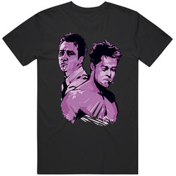 Fight club t-shirt Brad pitt Tyler Durden tee T Shirt Fight club t-shirt Brad pitt Tyler Durden tee T Shirt