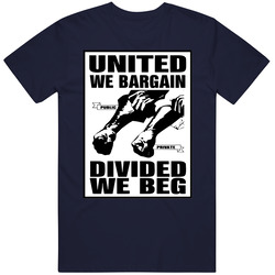 United We Bargain Divided We Beg T Shirt Wisconsin State Capitol Retro Vintage Tee T Shirt