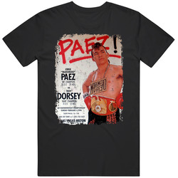 Jorge Paez Vs Troy Dorsey Cool Boxing Fan Fight Card T Shirt