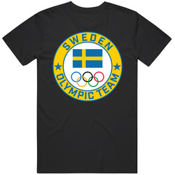 Sweden Winter Olympic Team Pyeongchang 2018 Round Logo T Shirt Sweden Winter Olympic Team Pyeongchang 2018 Round Logo T Shirt