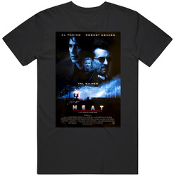 Heat Cool 90's Vintage Classic Action Movie Fan T Shirt Heat Cool 90's Vintage Classic Action Movie Fan T Shirt