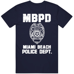 Miami Beach Police Department Dept Mbpd Officer Inspired Custom City Unisex T Shirt