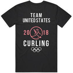 Team United States 2018 Curling Pyeongchang Winter Olympics T Shirt