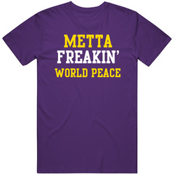 Metta World Peace Freakin Favorite Los Angeles Basketball Player Fan T Shirt