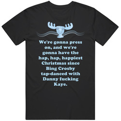 Hap Happiest National Lampoons Christmas Vacation Moose  Quotes T Shirt
