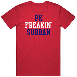 Pk Freakin Subban Montreal Hockey Player Sports Fan T Shirt