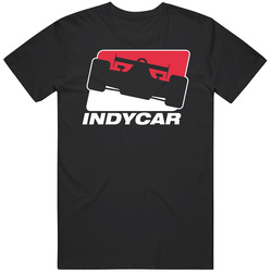 Indy Car Racing White Red 12141 T Shirt