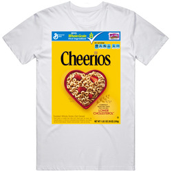 Cheerios Best Cereal Box Cover Gift T Shirt