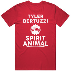 Tyler Bertuzzi Is My Spirit Animal Detroit Hockey T Shirt