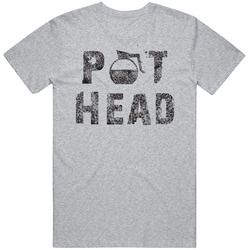 Pot Head T-shirt For Coffee Lovers & Coffee Addicts Funny Vintage Tee T Shirt