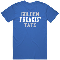 Golden Freakin' Tate Detroit Football Player Cool Fan T Shirt