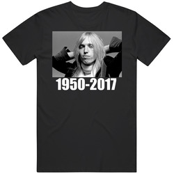 Tom Petty Rest In Peace 1950 - 2017 Music Legend T Shirt