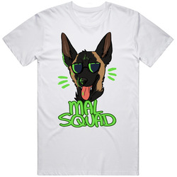 Belgian Malinois Dog Breed T-shirt Cartoon Tee T Shirt