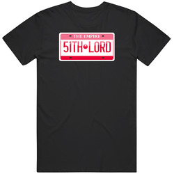 Sith Lord License Plate T Shirt Sith Lord License Plate T Shirt